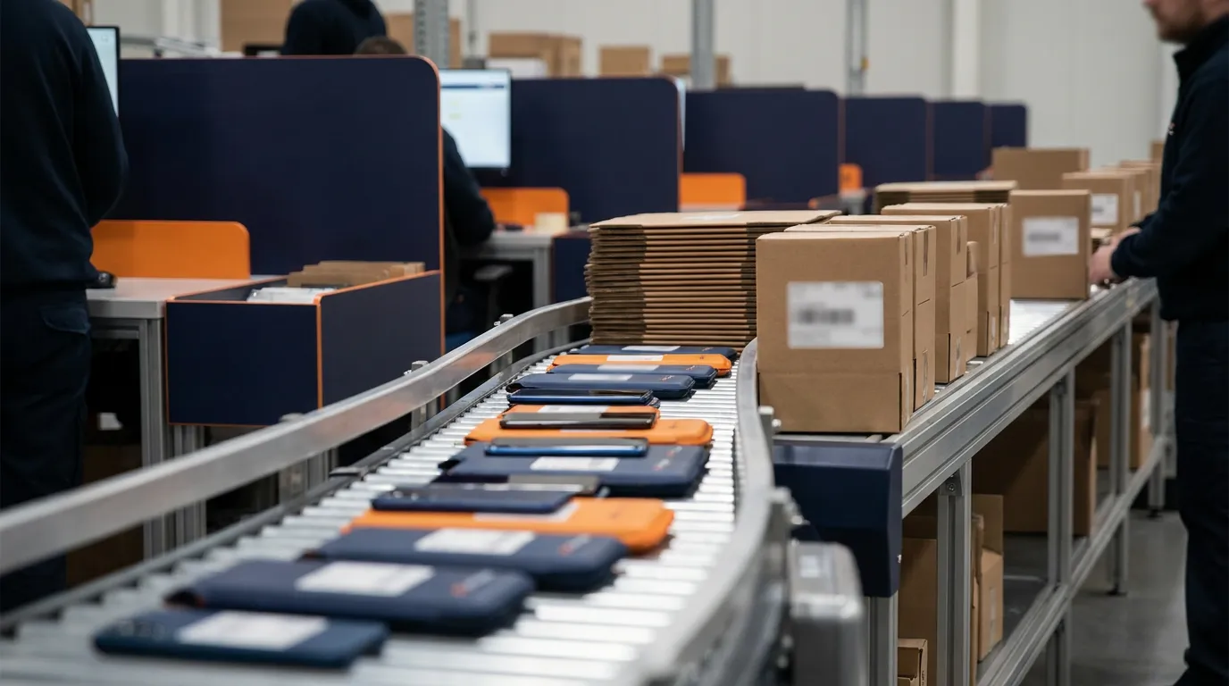Carrier upgrade program shipping operations