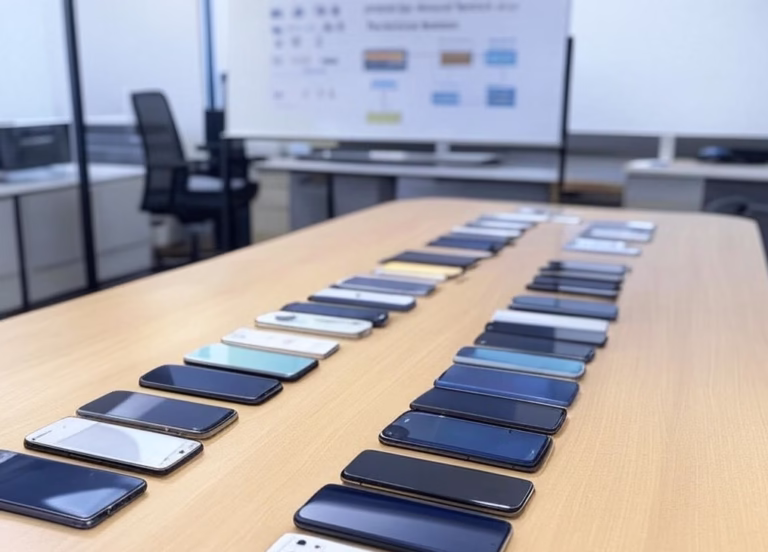 Company phones for employees