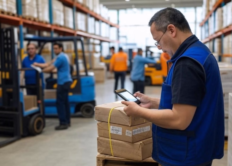 Mobile Phones for Large Distribution Centers