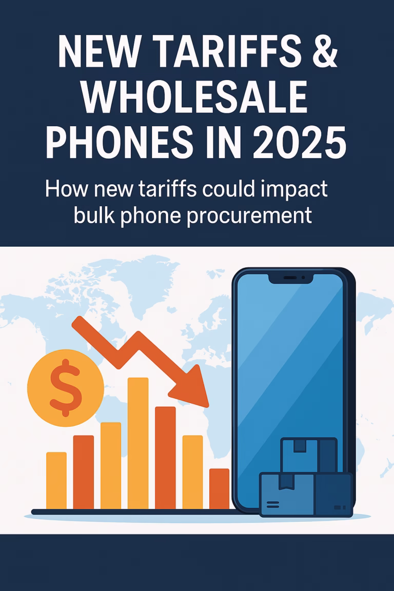 How New Tariffs Could Impact Wholesale Phone Procurement in 2025