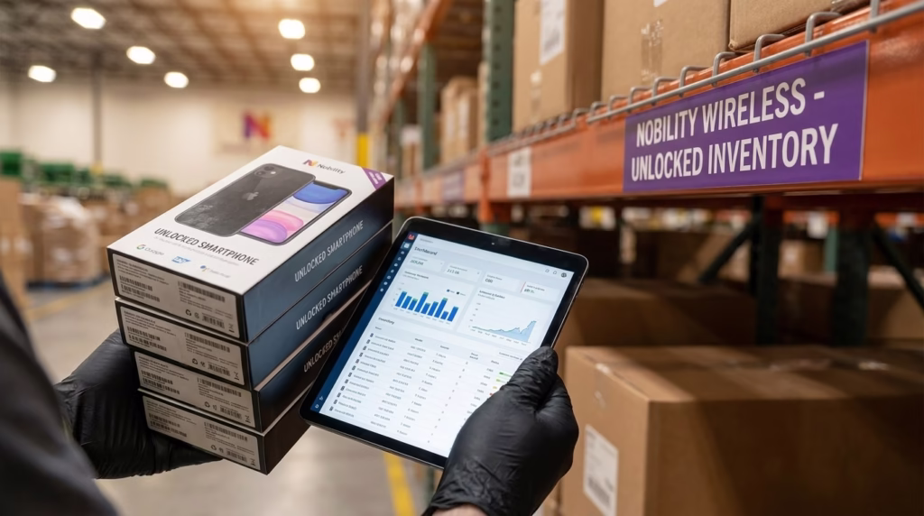Bulk phone inventory managed for wholesale resellers