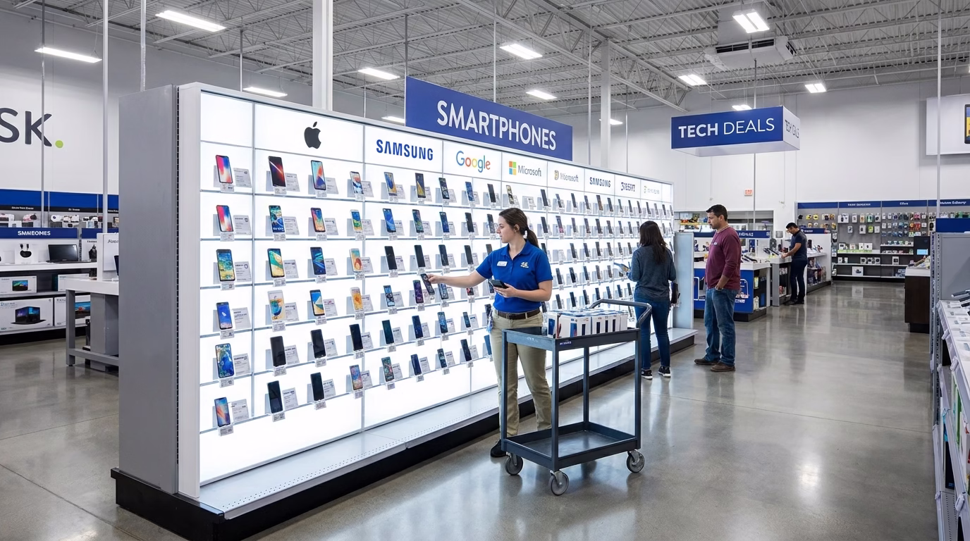 Wholesale phones for resellers stocking retail chain shelves