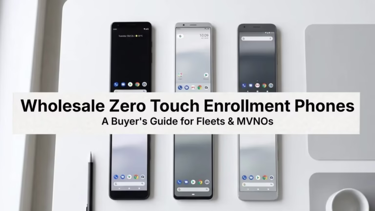 wholesale zero touch enrollment phones for enterprise fleet deployment
